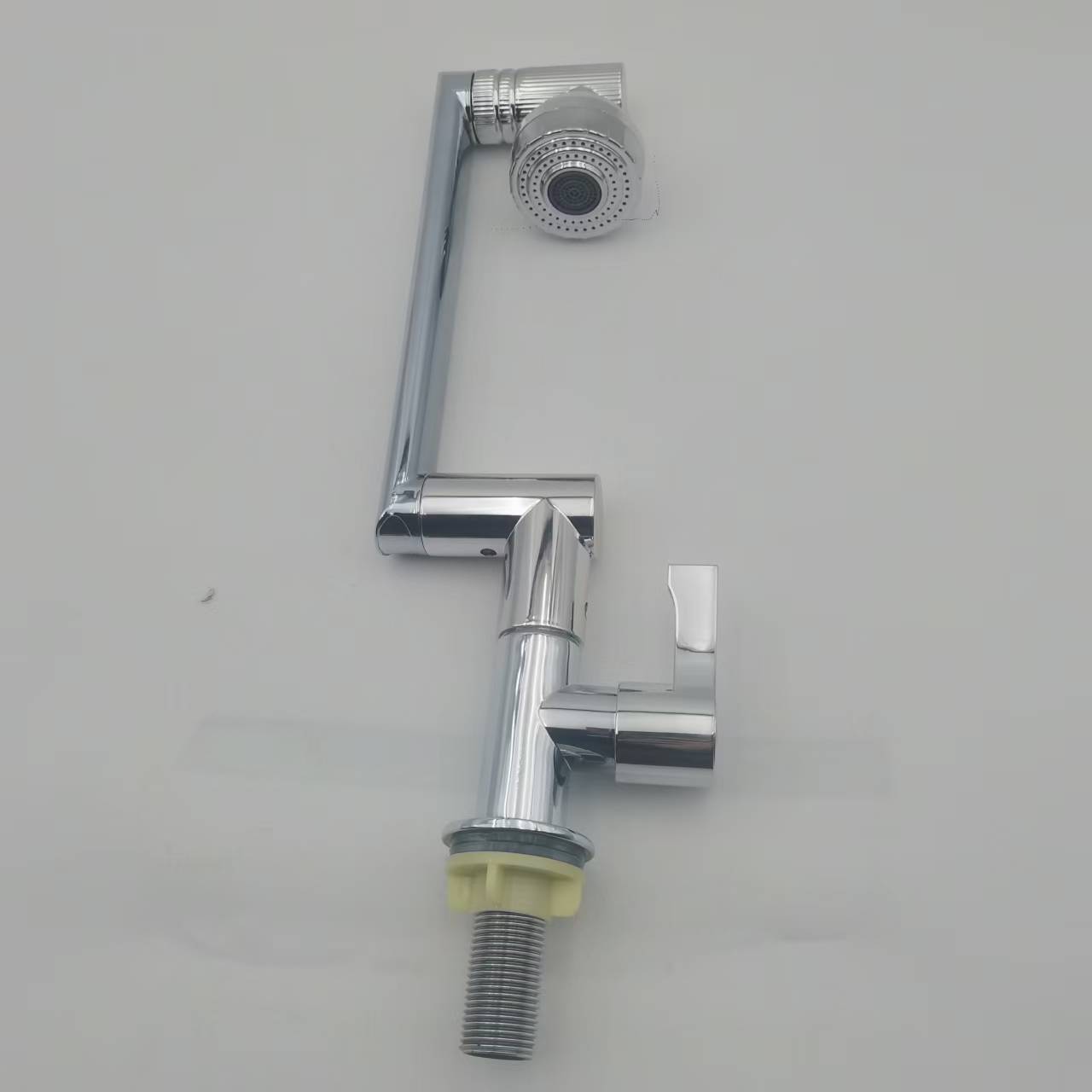 外贸新款ABS机械臂招财猫万向面盆龙头卫生间洗手池单冷水龙头