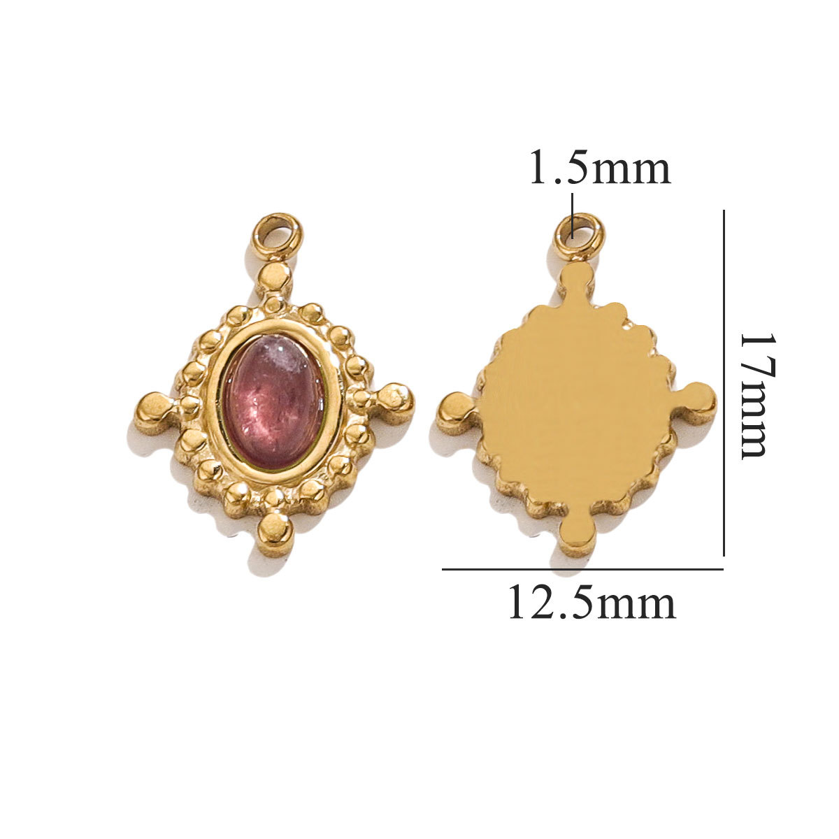 Europa y los Estados Unidos retro elíptico turquesa damas lujo ligero nicho de diseño de alta sensación de orejas collar colgante