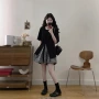 大码夏季腰果花短袖两件套