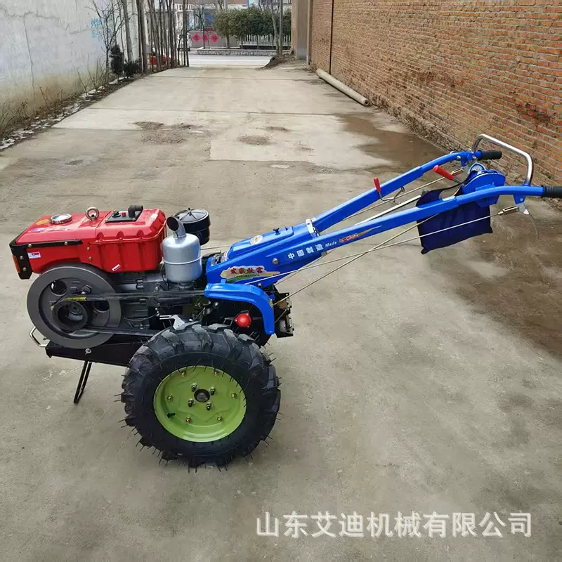 手扶拖拉机 各种手扶农机圆盘犁 拖车 旋耕机 手扶圆盘耙