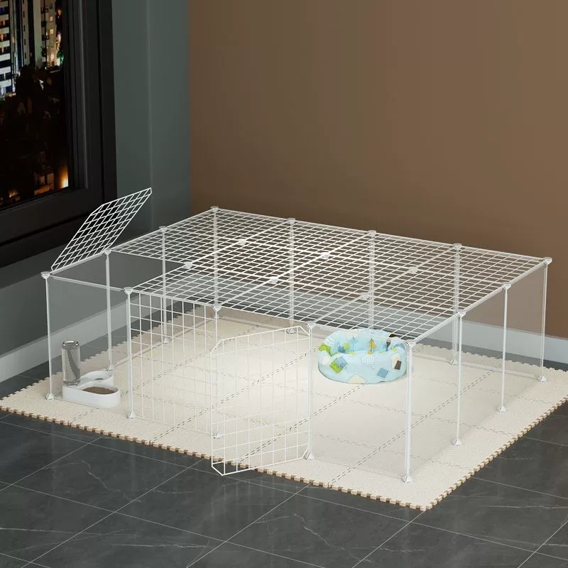 Ограждение для домашних животных Собака Изоляция Дверь Тедди Внутренний забор Ограждение Логова Маленькая собака бесплатная комбинация Домашняя клетка для собак