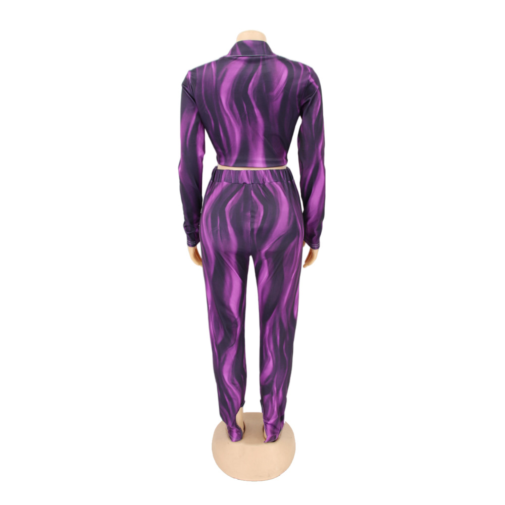 Women Clothing Special Top Product Special Printing High Elasticity Sexy Suit