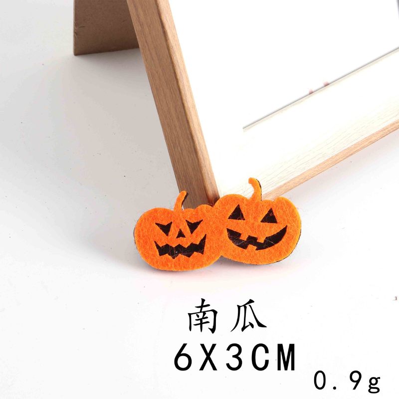 ハロウィンゴーストパンプキンフェルトDIYヘアバンドデコレーション素材パック子供用ヘアアクセサリーヘアピン飾りアクセサリー|undefined