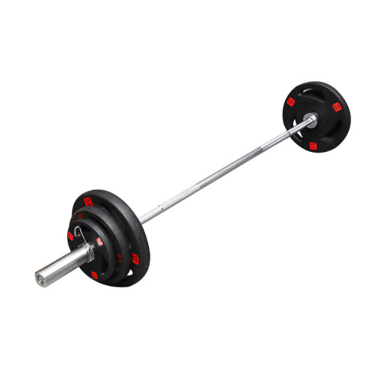 Barbell Set Household Barbell Dumbbell Combination Set Aorot Bar Barbell Bar Barbell Pieces Large Hole Fitness Equipment Men
