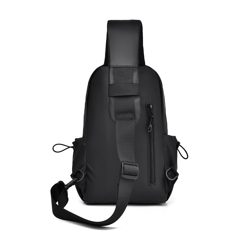 Nuevo bolso de pecho casual simple para hombre bolso de hombro portátil de moda multifuncional bolso de mensajero de viaje ligero de gran capacidad