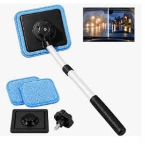 Cross-border Amazon: Cute, new, portable, and stylish glass cleaner – a streak-free car glass cleaning kit
