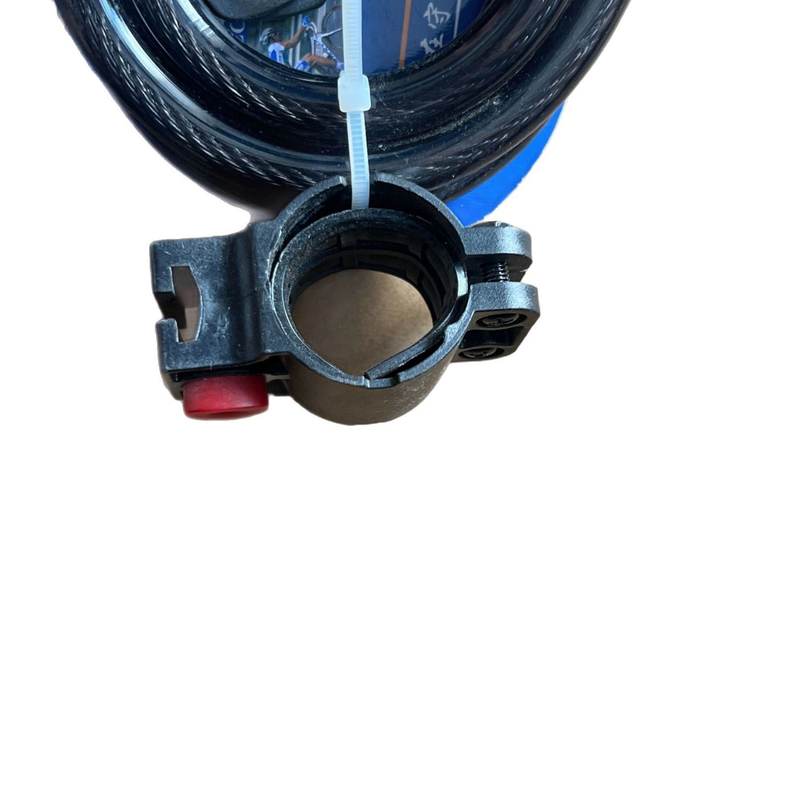 Bloqueo de anillo de bicicleta de montaña Bloqueo de anillo de cable de acero de barra de bicicleta de montaña Bloqueo de bicicleta antirrobo Equipo de ciclismo