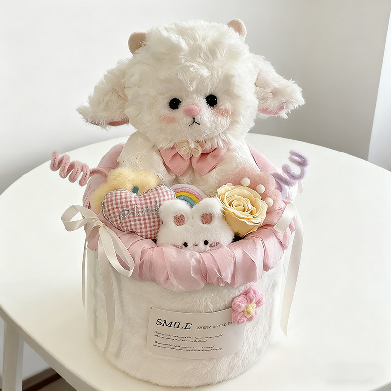 Día de San Valentín, muñecas de dibujos animados, muñecas de regalo, muñecas creativas, muñecas de regalo de cumpleaños para chicas.