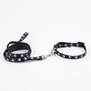 Pet bell collar pulls the neck with a dog small dog neck ring Teddy Corgi dog circle neck can adjust the spot