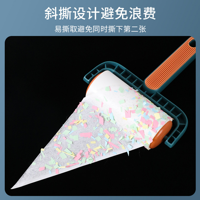 Pipitao dispositivo de pelo pegajoso desmontable, patrón vertical multifuncional, mango de depilación para mascotas, dispositivo de pelo pegajoso, suministros para mascotas