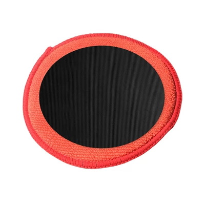 Car wax – decontamination disc 56inch polishing disc - striped-round-abrasive-pad-in-red