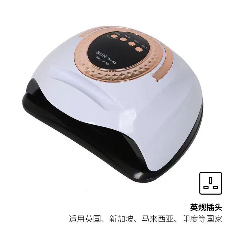 Nueva Lámpara de Fototerapia para Uñas de 268w de Alta Potencia, Máquina de Uñas de Venta Caliente Transfronteriza, Máquina de Fototerapia de Secado Rápido para Esmalte de Gel para Salones de Uñas