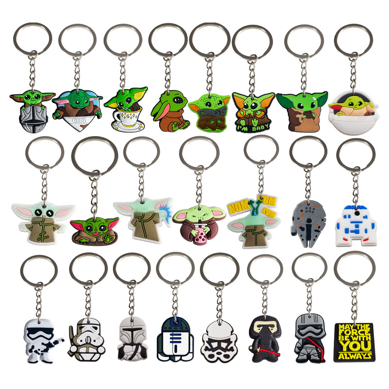 Directly from the Manufacturer: Star Wars Yoda Keychain Made of Soft Plastic Material, Popular Online Gift Directly from the Manufacturer: Star Wars Yoda Keychain Made of Soft Plastic Material, Popular Online Gift
