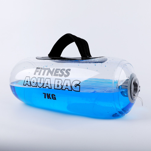 Fitness water bag one-handed water-filled dumbbell software PVC weightlifting weight-bearing adjustable water bag 7KG set
