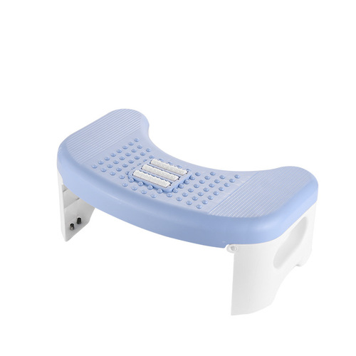 Bathroom toilet stool, children's toilet toilet stool, plastic thickened massage non-slip mat footstool, step stool