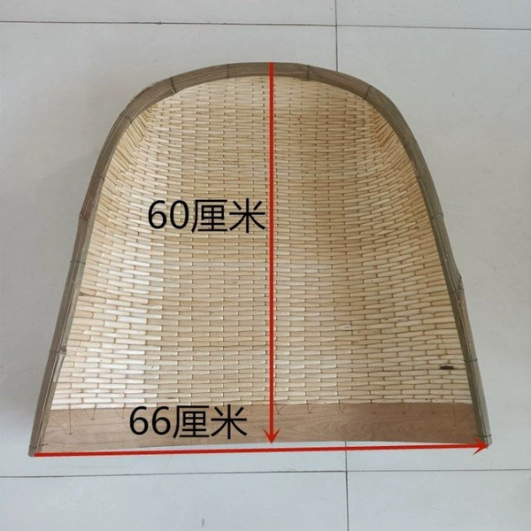 White bamboo edge 60-66 cm