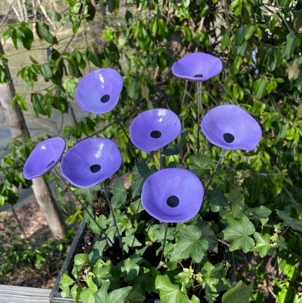Bee Cups for Garden 花园蜜蜂花朵饮水杯
