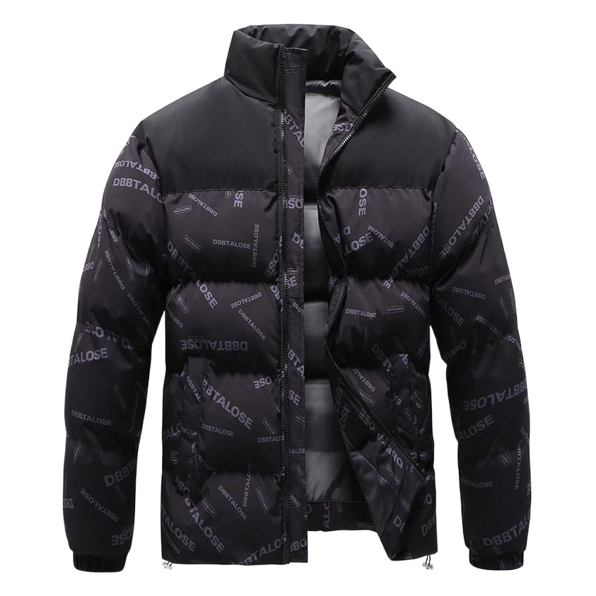 Comercio exterior 2022 nuevo otoño e invierno abrigo de algodón acolchado para hombre abrigo de algodón acolchado casual abrigo de algodón acolchado engrosado para hombre abrigo de pan abrigo de cuello alto