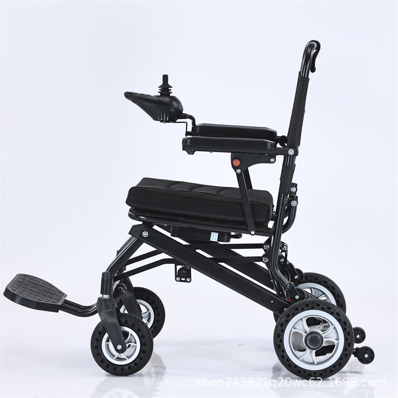 Electric Wheelchair 24V for Disabled and Elderly, Foldable Electric Scooter with Long Battery Life