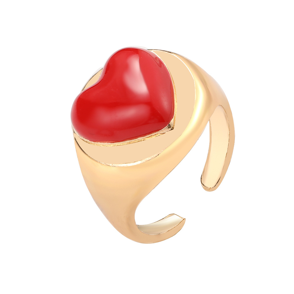Simple Fashion Multi-layer Eart Drop Wax Color Ring Wholesale display picture 20