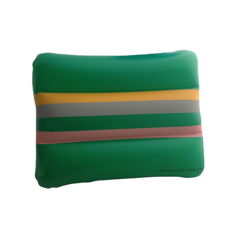Square pillow at lunchtime PVC for traveling