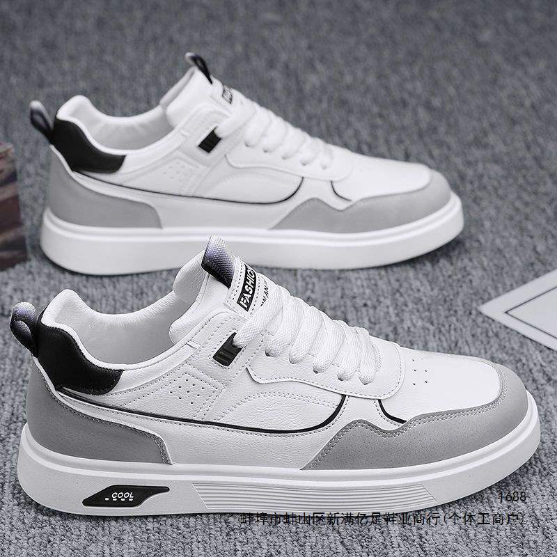Zapatos de skate para hombres 2026 primavera nuevos zapatos de hombre nicho de zapatos de skate para hombres zapatos deportivos casuales pequeños zapatos blancos
