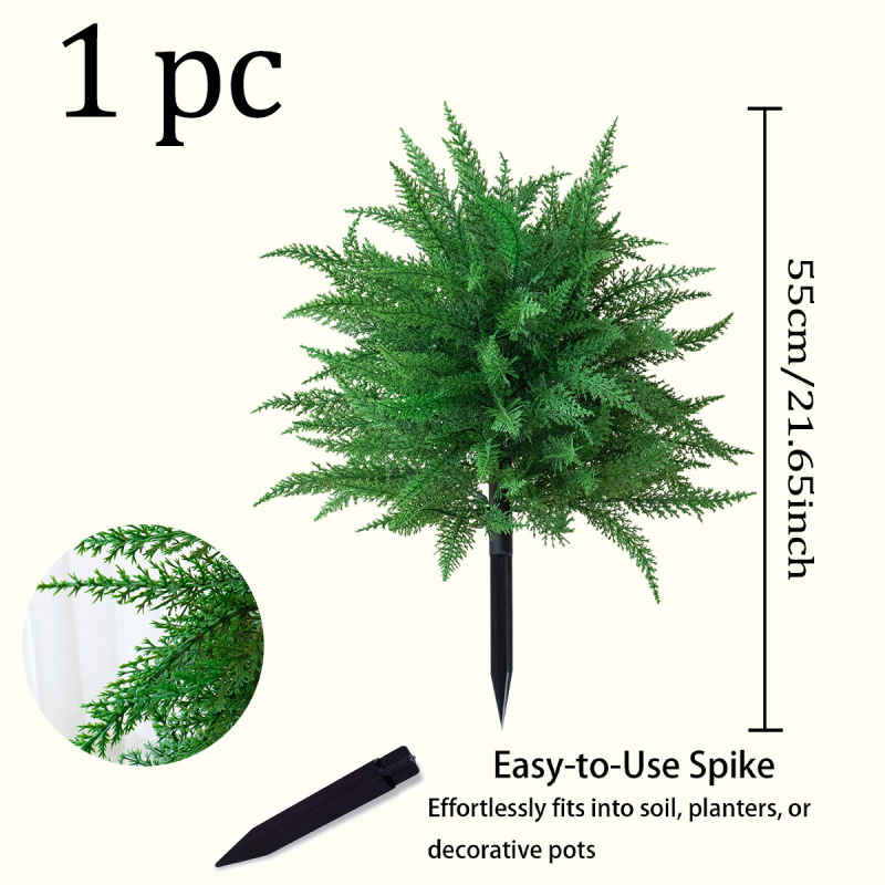 クロスボーダー人工観葉植物 キャットテール エグガリ バラエティアス ティアラフラワー 造花 ホームデコレーション 植木鉢 クリスマスツリー|undefined