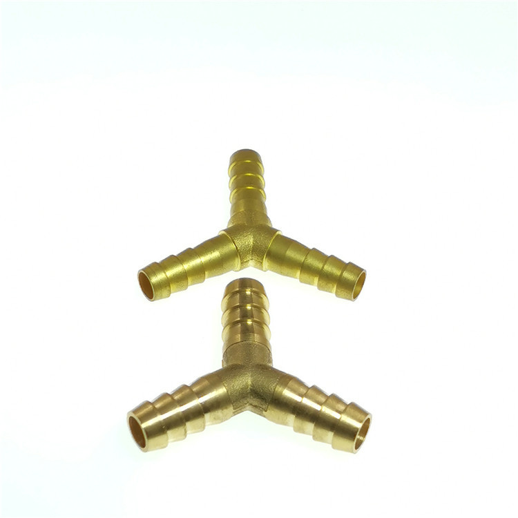 压铸插管人字三通 全铜宝塔气管三通 插管Ф6-Ф19