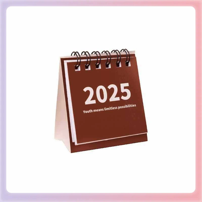 Small handheld desk calendar, 2025 years