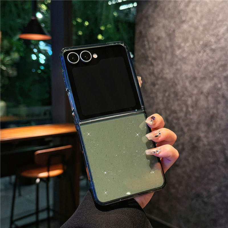 适用三星zflip7磁吸手机壳Zflip 7代折叠屏镭射渐变zflip6翻盖套|undefined
