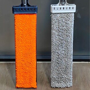 Chenille Hand-free Flat Mop Automatic Squeezing Water Dry and Wet Dual-use Lazy Mop Mopping Artifact Household Labor-saving
