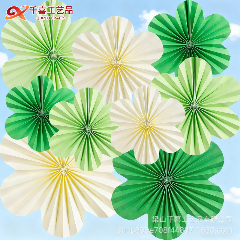 Paper Flower Decorative Wallpaper Fan Classroom Decorative Paper Flower Background Decoration Birthday Party Flower Wall Decor Paper Flower