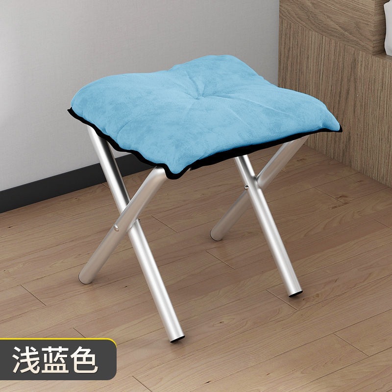 Fábrica directa de oficina plegable al aire libre pedal taburete de espesor simple siesta pie plegable taburete portátil