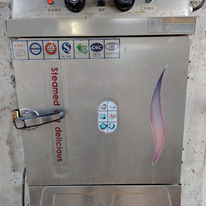 Puerta abierta delantera y trasera puerta abierta doble gabinete de transferencia para granja de comidas de vapor de granja de cerdos desinfección de alta temperatura gabinete de arroz al vapor caja de vapor