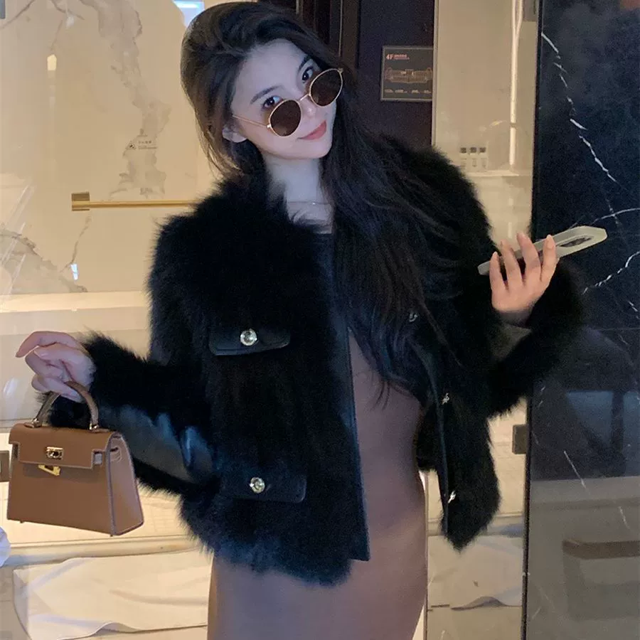 Модная осенняя демисезонная короткая куртка, в стиле Chanel, для подростков, увеличенная плотность