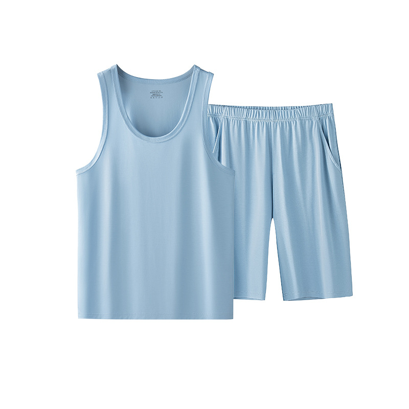 [Boutique de viajes] nueva youkesi primavera y verano Pantalones cortos Chaleco de los hombres traje deportes fitness camiseta sin mangas