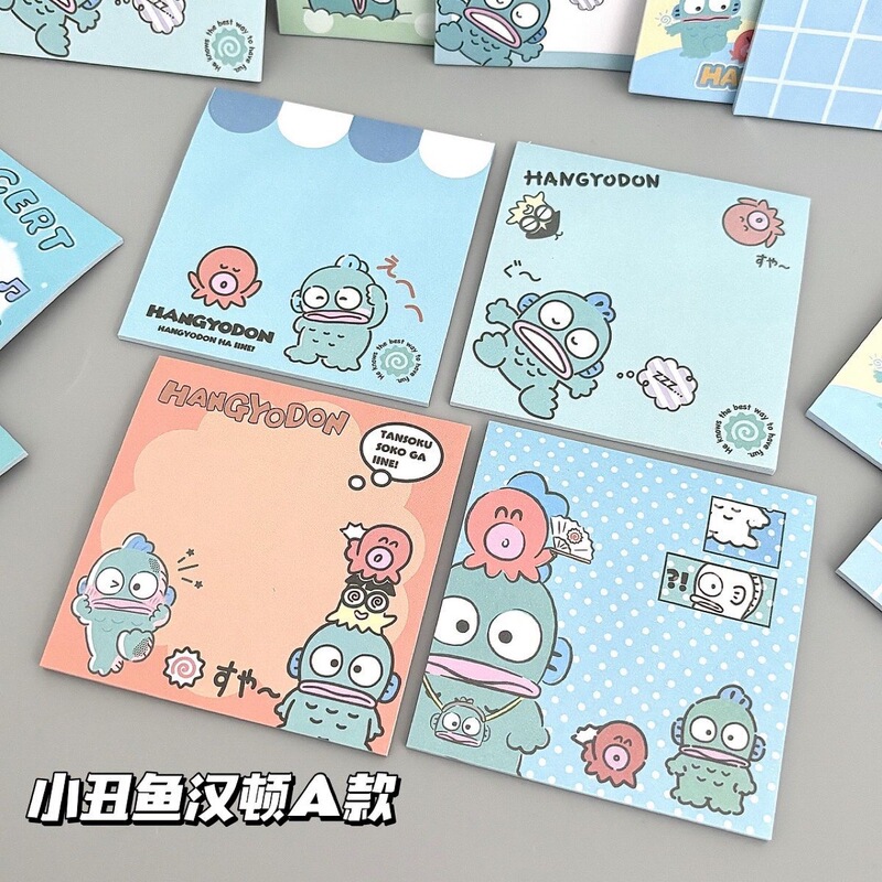 New Sanrio Clownfish Post-it Notes Ins Cute Sticky High-value Notes Students Classroom Notes