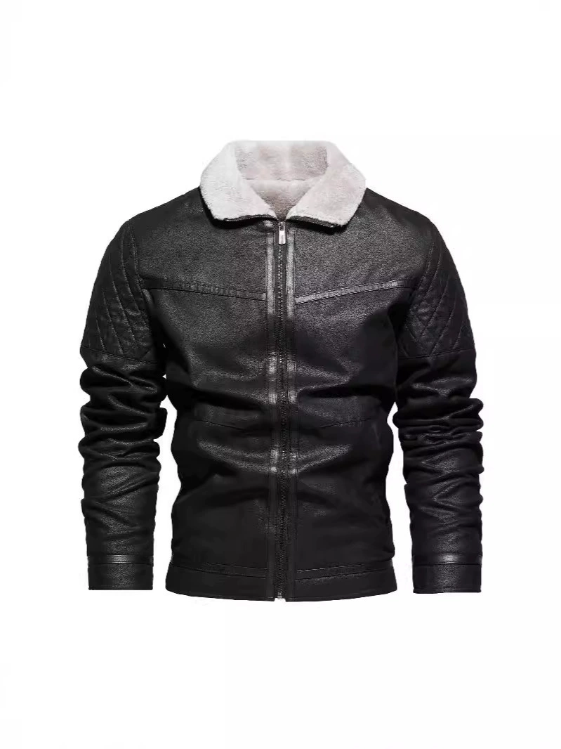 Демисезонное бархатное пальто, (трансграничная торговля), slim fit