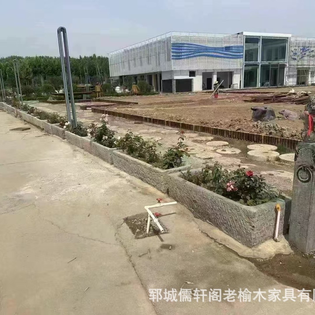 农村老石槽水槽阳台户外洗手盆青石牛槽马槽猪槽花盆老石槽景观