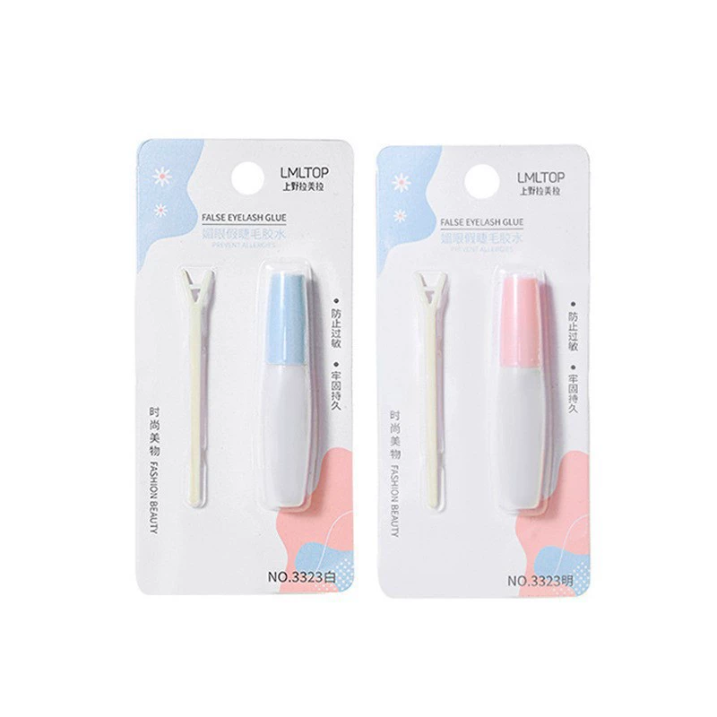 False eyelashes to create double eyelids, glue