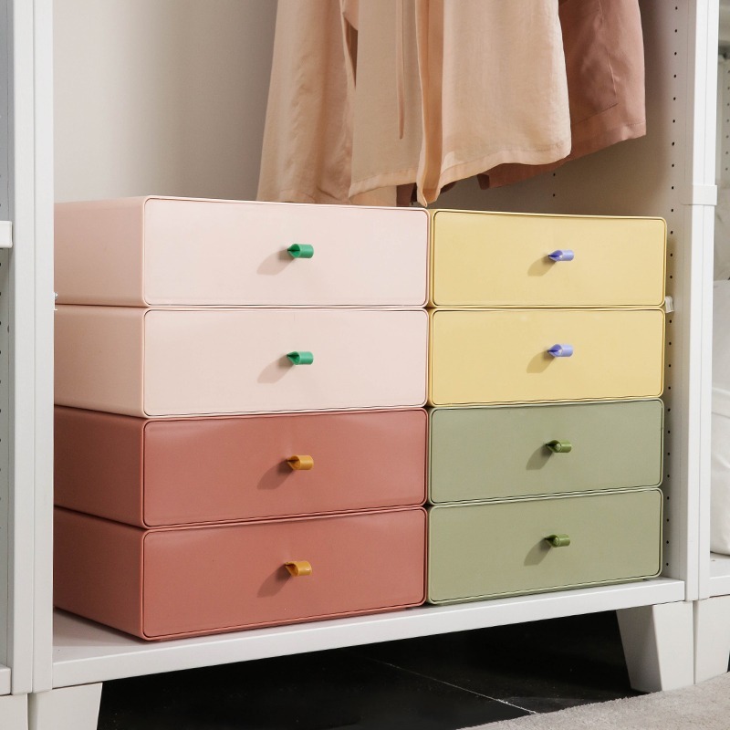 下着収納ケース靴下下着収納ケース家庭用引き出し式子供用格子ブラジャー衣類整理箱|undefined