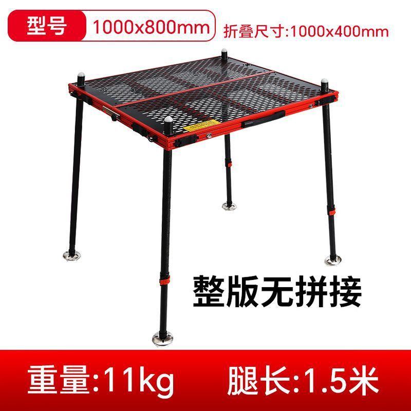 Xinyuan Diaotai 2024 nueva plataforma de pesca de aguas profundas plegable de aleación de aluminio hueco Diaotai fábrica de comercio exterior