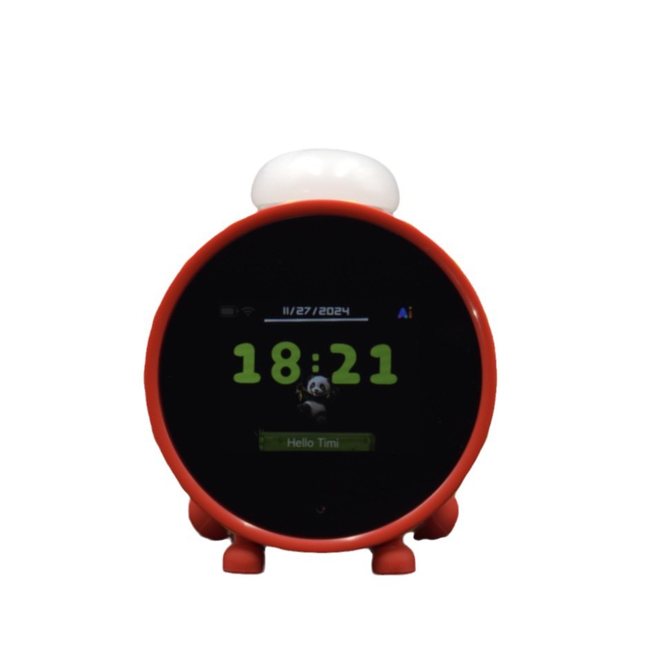 Transfronterizos dedicados a alarma similar Nintendo reloj de alarma desarrollado inteligente AI fuente electrónica fábrica de gran cantidad al por mayor