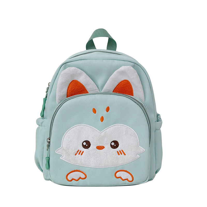 Nueva mochila de jardín de infantes de dibujos animados lindo bolso de bebé lindo color de contraste para que los niños viajen y aprendan mochila de ocio