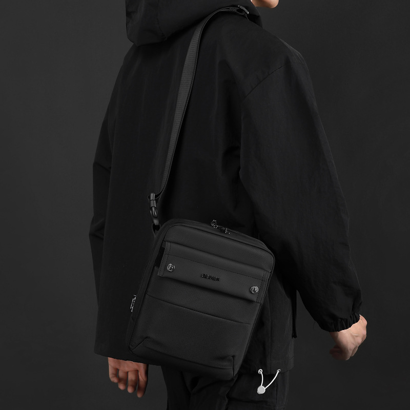 WEPOWER nuevo bolso de hombro portátil para hombre bolso de mensajero de gran capacidad para hombre bolso de mensajero impermeable para viajes de negocios