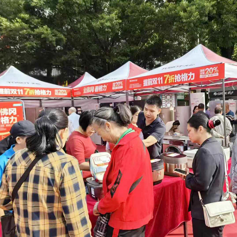 3 * 3 fabricante de carpas publicitarias logotipo impresa al por mayor tienda de campaña plegable al aire libre tienda de campaña 3m x 3m