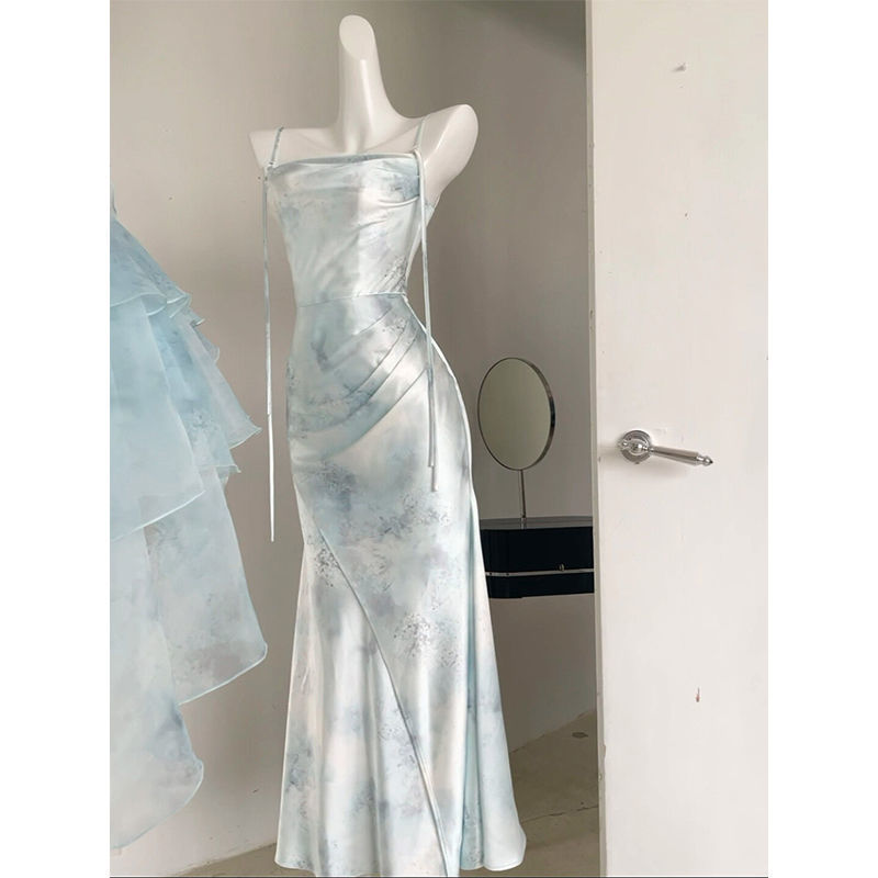 Blue summer dress