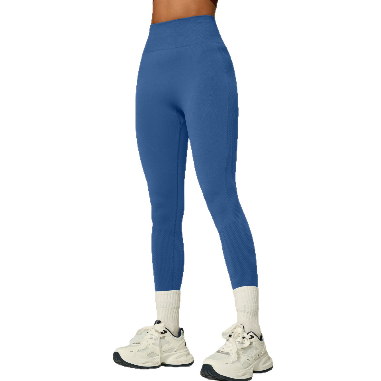Transfronterizo Europa y América sin costuras de cintura alta elevación sin líneas embarazosas, pantalones deportivos de yoga, pantalones de gimnasio image 6