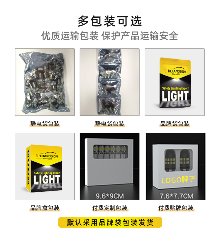 P15D H6M Single Claw Headlight 3020 16SMD High Brightness LED Motorcycle Headlight