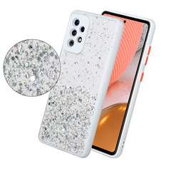 精孔漸變星空手機殼適用三星A14 4G/A25 5G/A15/S23U/S22/S21FE